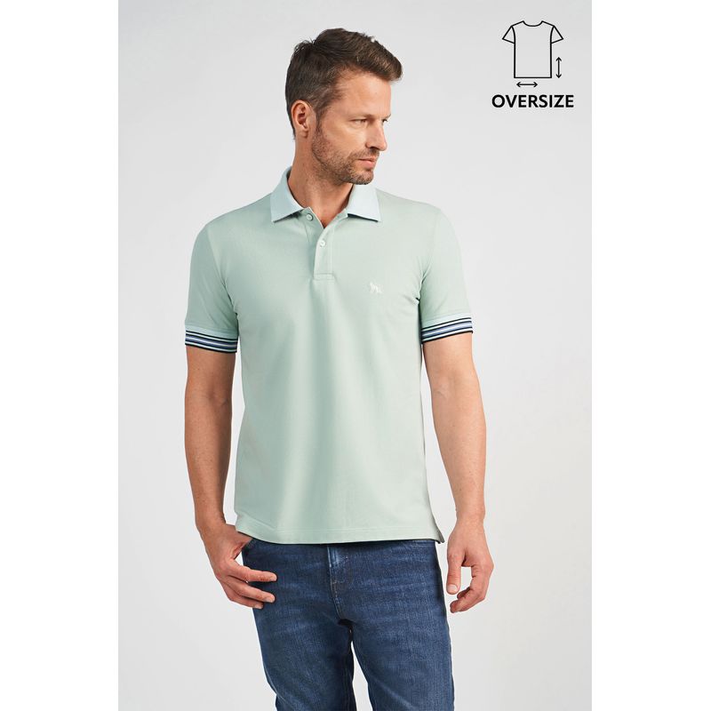 Polo-Punho-Listras-Masculina-Oversize-Acostamento