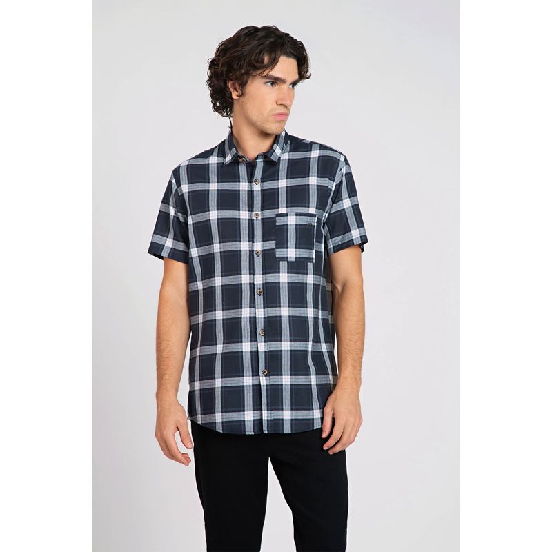 Camisa-Xadrez-com-Bolso-Masculina-Vicinal