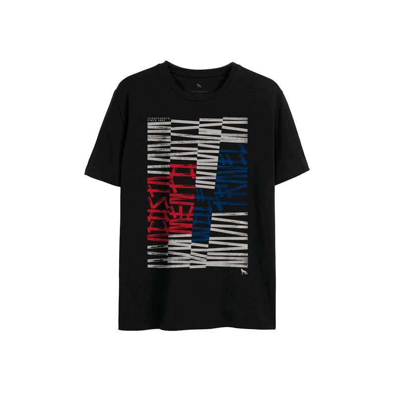 Camiseta-Casual-Escrita-Masculina-Acostamento