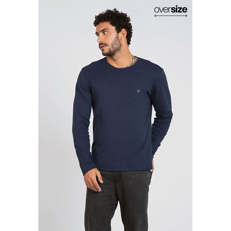 Camiseta-Longa-Casual-Masculina-Oversize-Vicinal