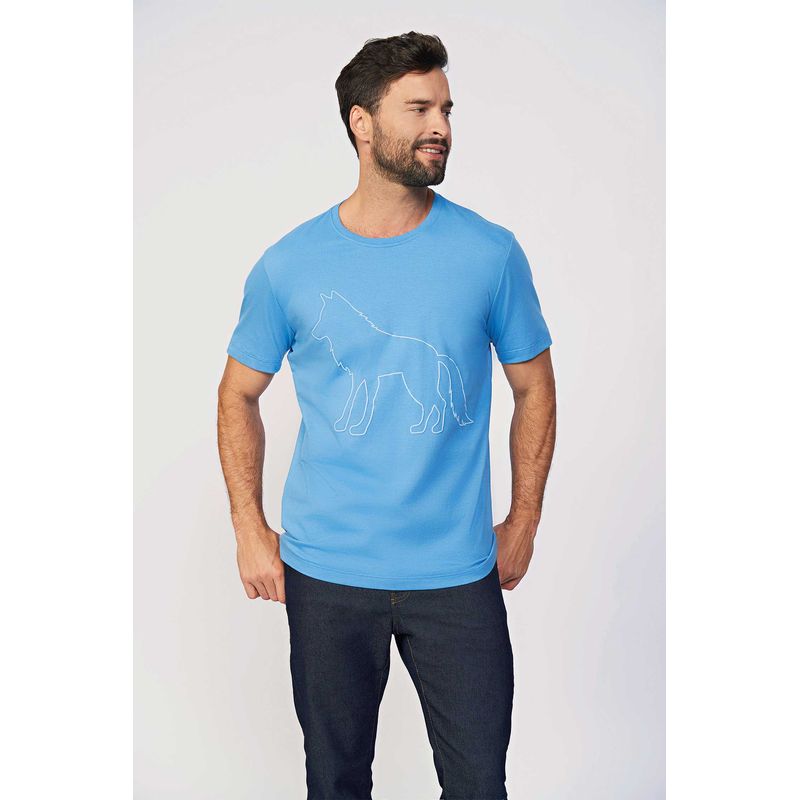 Camiseta-Lobo-Traco-Masculina-Acostamento