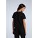 T-shirt-Summer-Young-menina-Acostamento