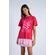 T-Shirt-Heart-Young-Menina-Acostamento-
