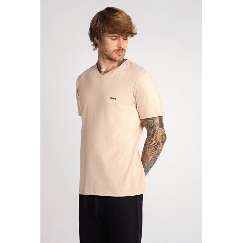 Camiseta-Gola-V-Masculina-Vicinal