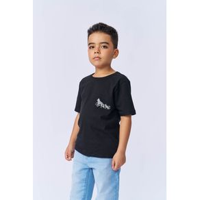 Camiseta-Uivo-Lunar-Menino-Acostamento-Kids