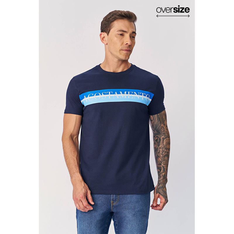 Camiseta-Faixa-Central-Masculina-Oversize-Acostamento
