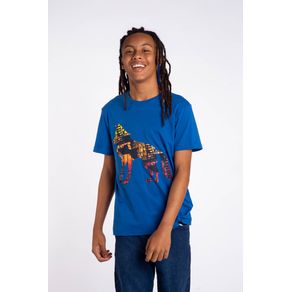 Camiseta-Lobo-Colorido-Young-Menino-Acostamento
