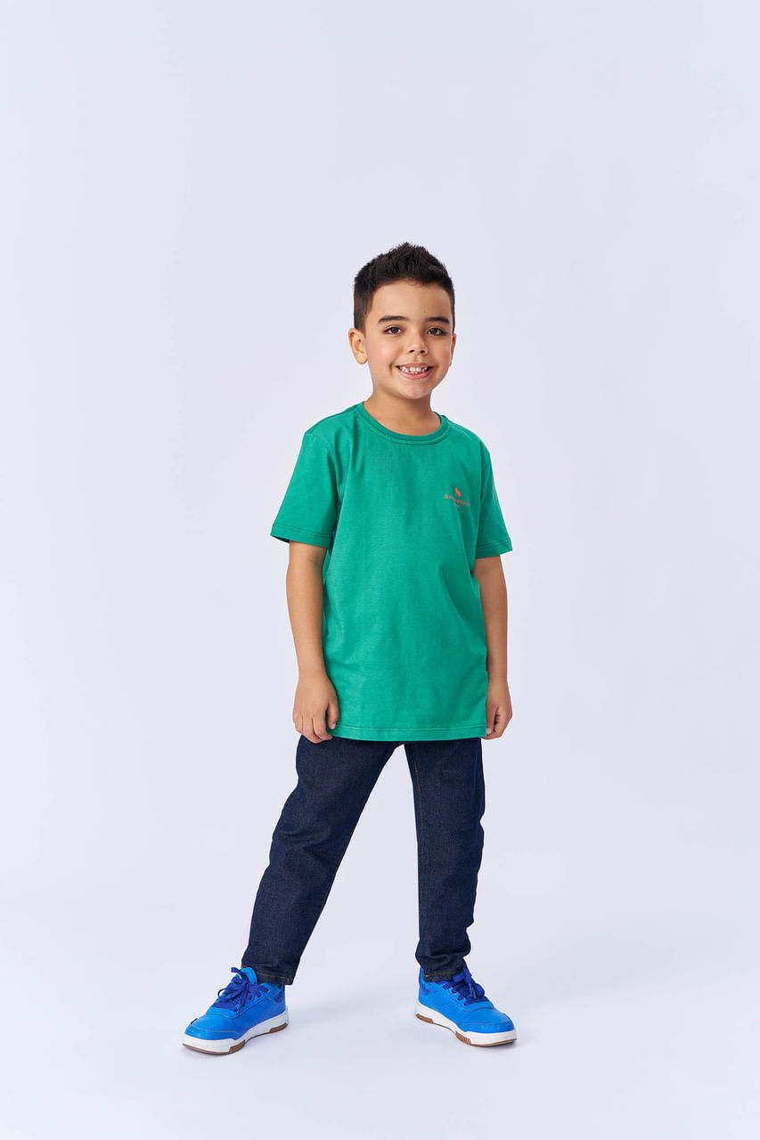 Camiseta Essential Menino Acostamento Kids