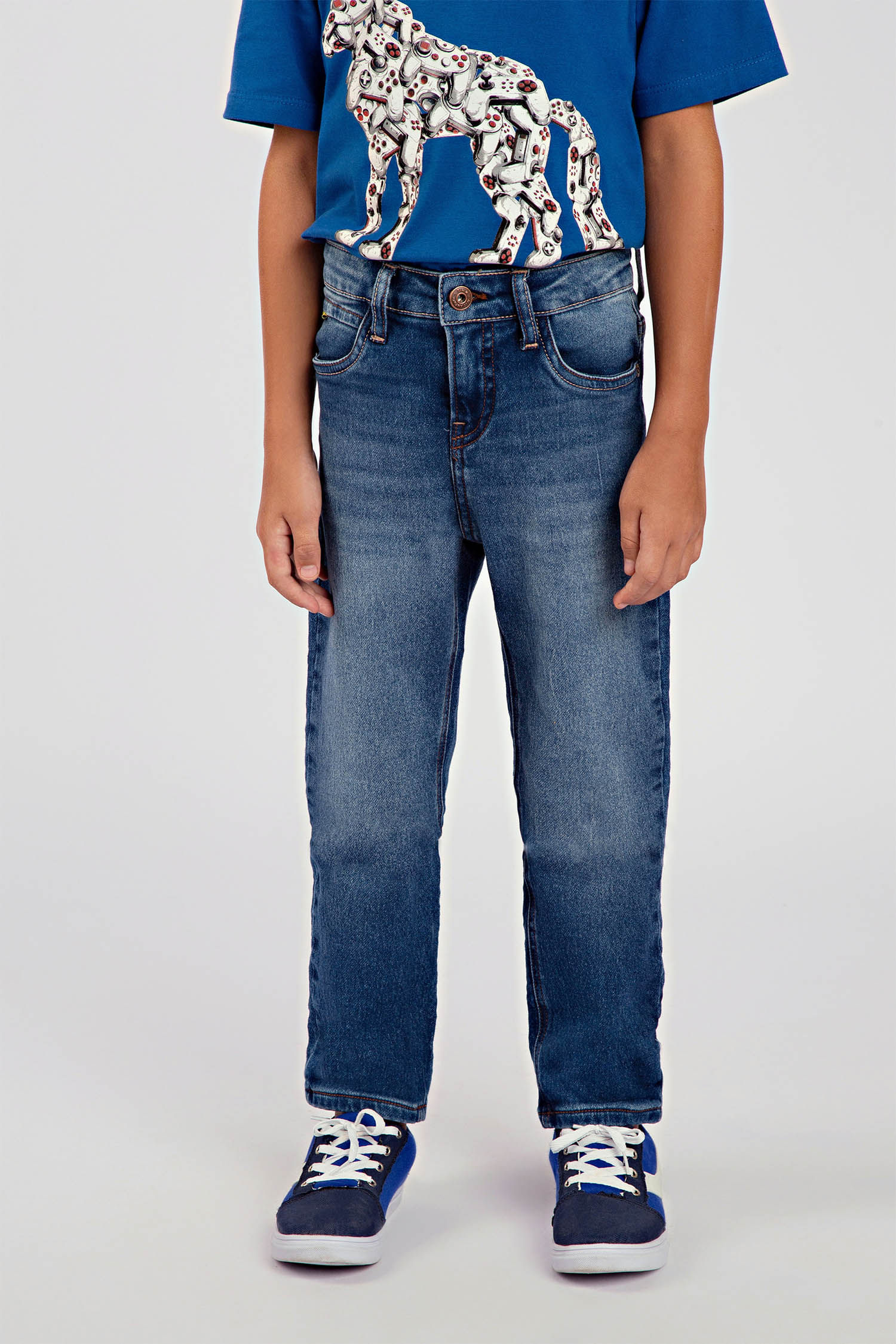Calça Jeans Skinny Menino Acostamento Kids