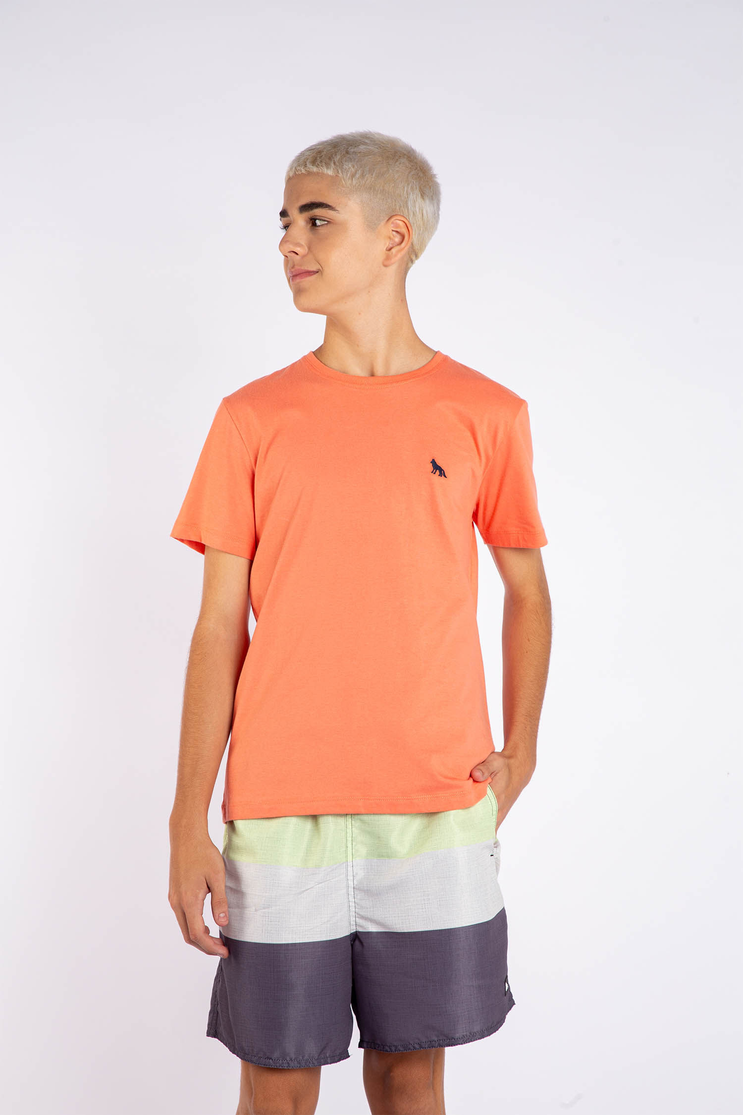 Camiseta Básica Young Menino Acostamento