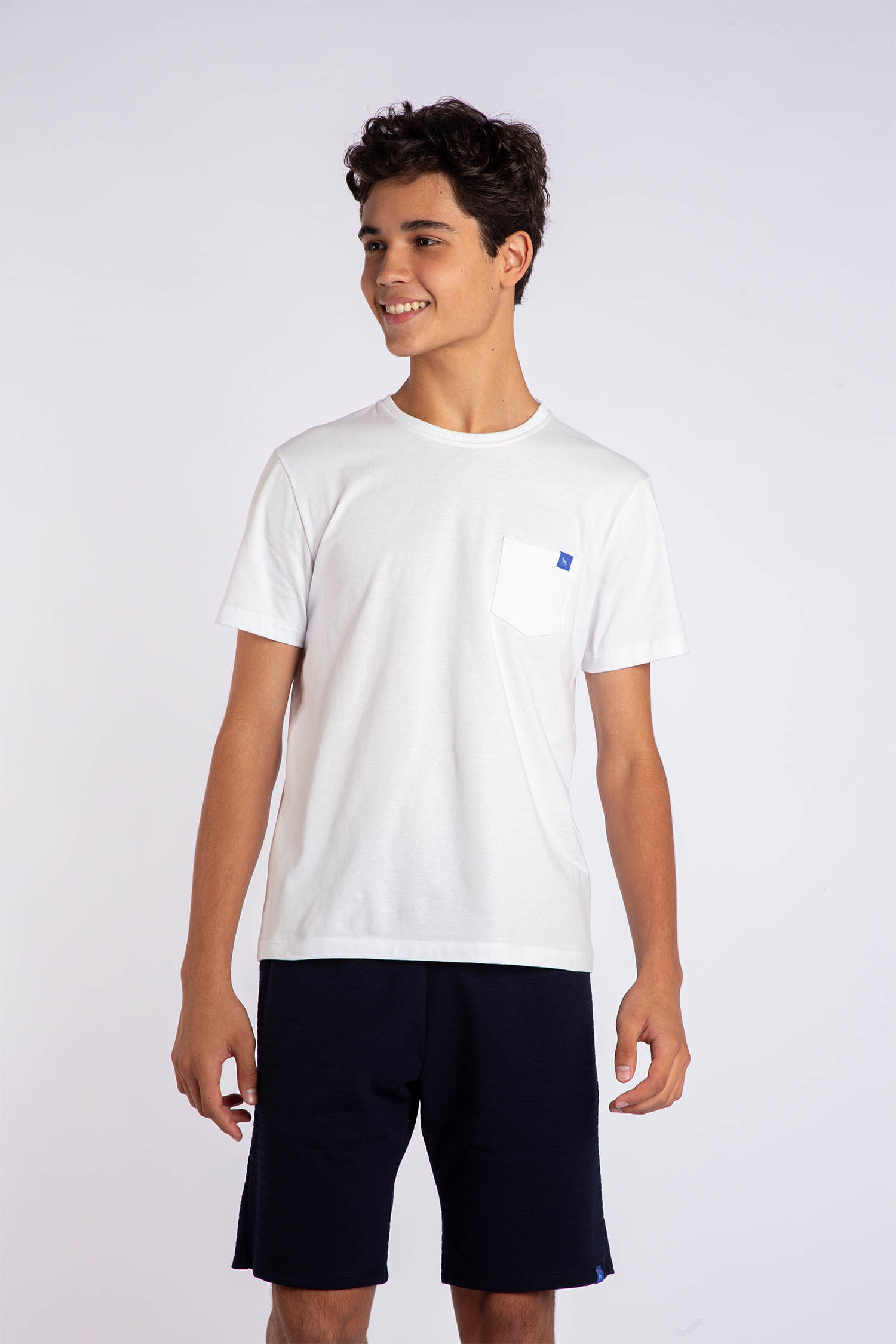 Camiseta Lobo Bolso Young Menino Acostamento