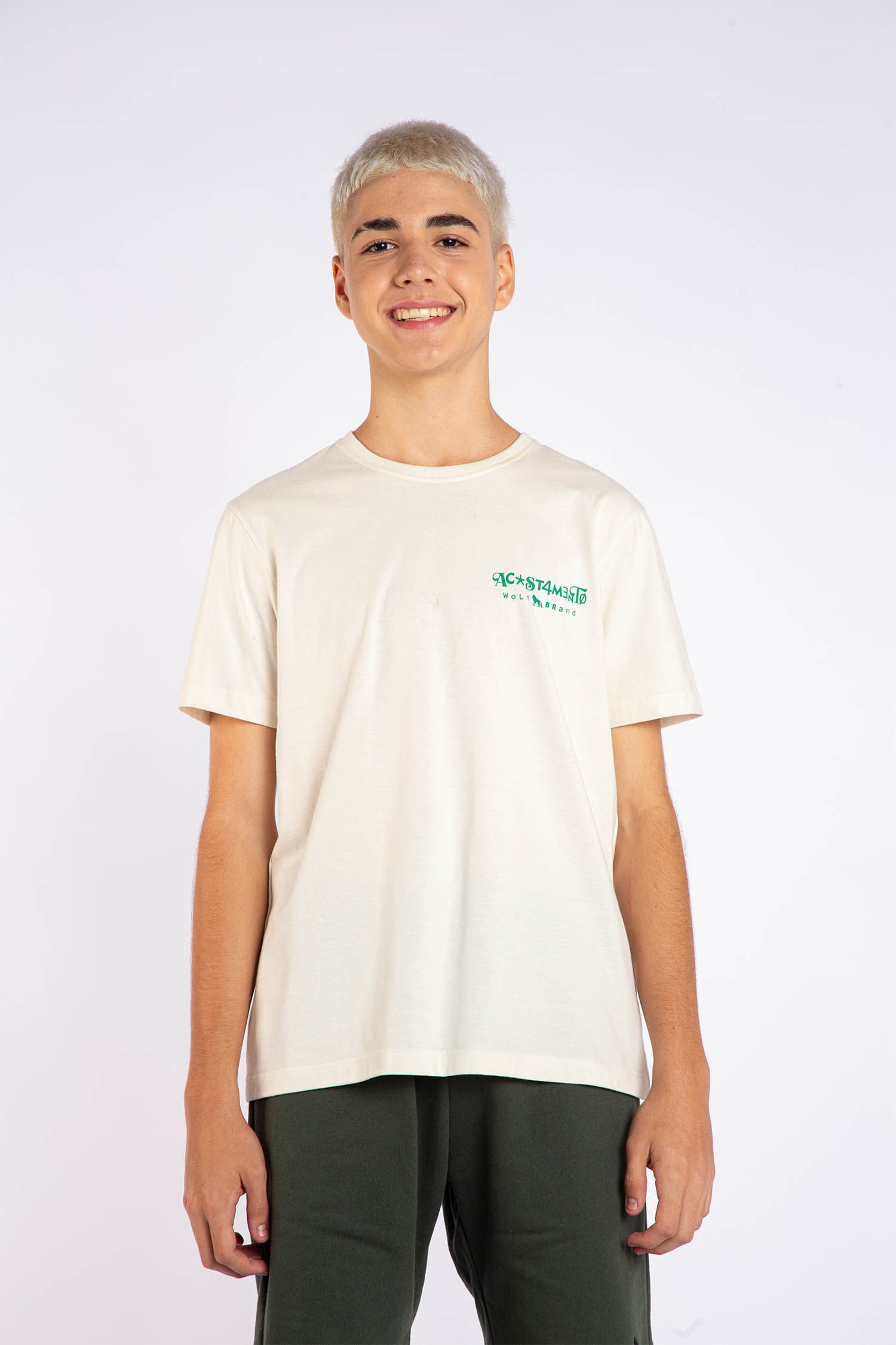 Camiseta Free Mind Young Menino Acostamento