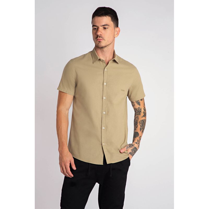 Camisa-Lisa-Logo-Masculina-Vicinal-