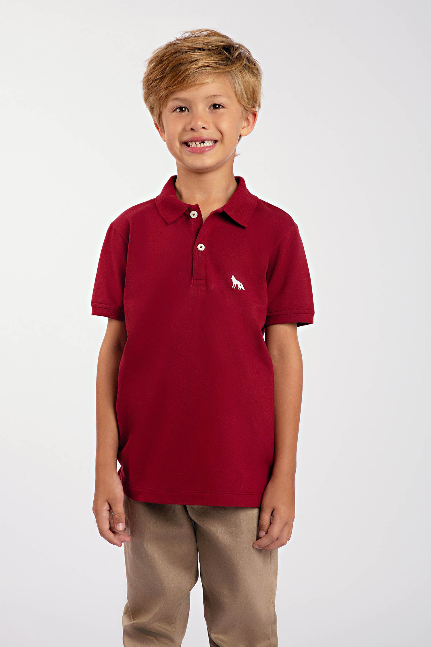 Polo Classica Menino Acostamento Kids