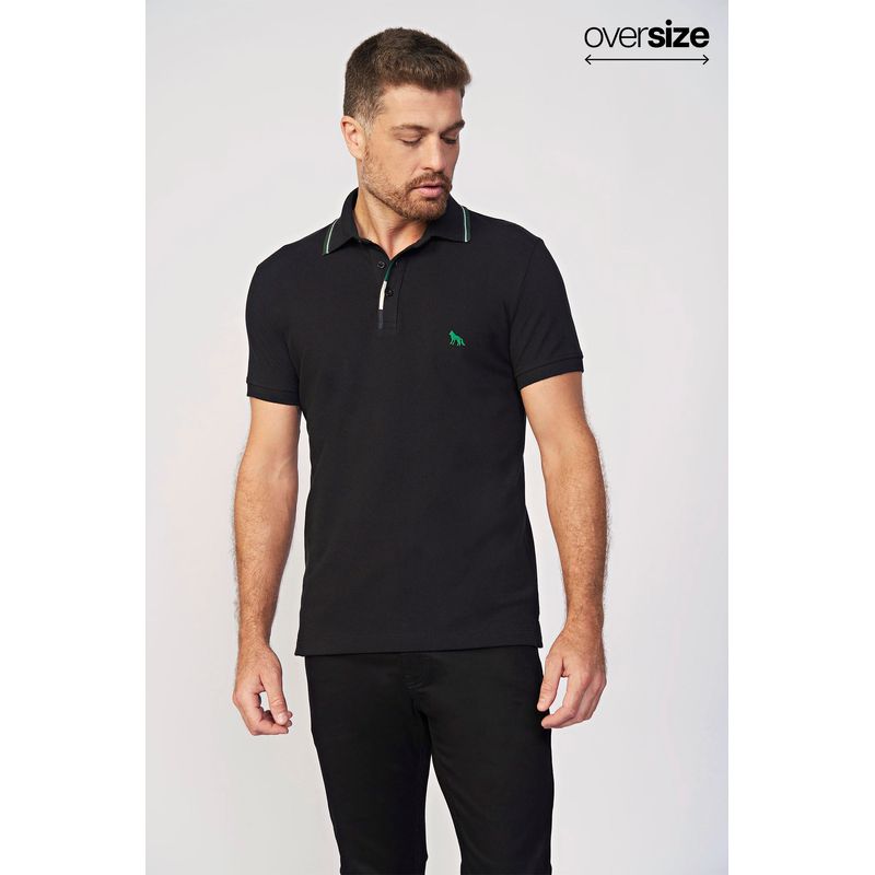 Polo-Detalhe-Peitilho-Masculina-Oversize-Acostamento
