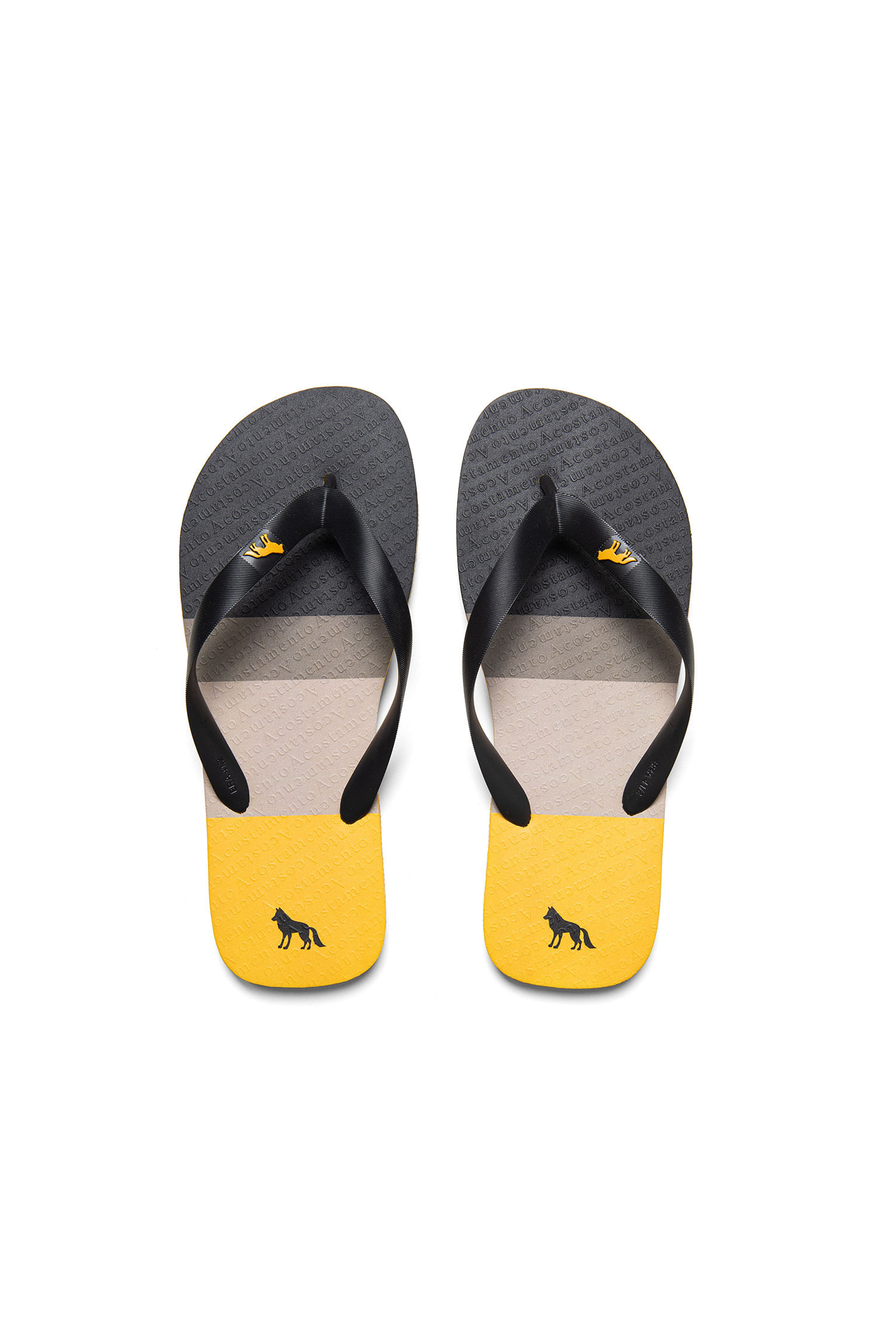 Chinelo Block Color Masculino Acostamento