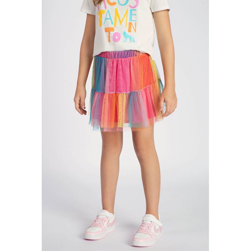 Saia-Arco-Iris-Menina-Acostamento-Kids