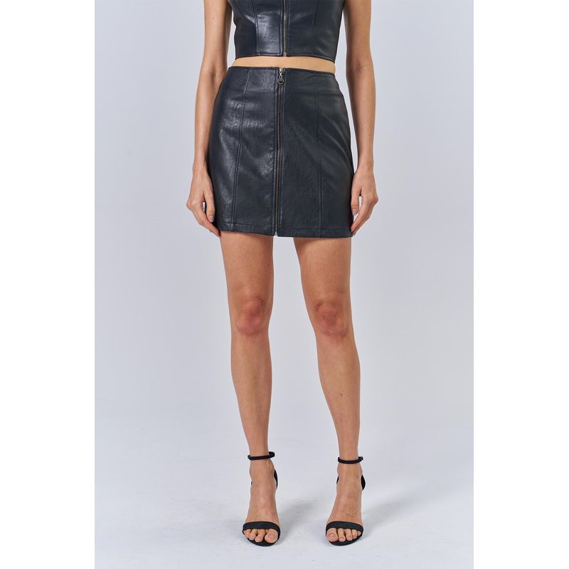 Saia-Black-PU-Ziper-Frontal-Feminina-Acostamento