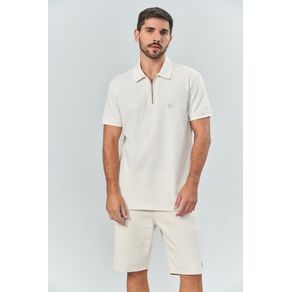 Polo-Gola-Ziper-Masculina-Acostamento Polo-Gola-Ziper-Masculina-Acostamento
