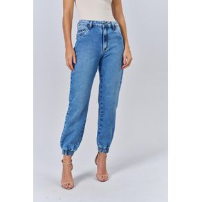 Calca-Jeans-Jogger-Feminina-Acostamento Calca-Jeans-Jogger-Feminina-Acostamento