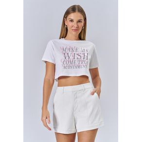 T-Shirt-Make-A-Wish-Feminina-Acostamento T-Shirt-Make-A-Wish-Feminina-Acostamento