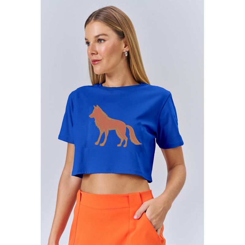T-Shirt-Cropped-Efeito-Glitter-Feminina-Acostamento