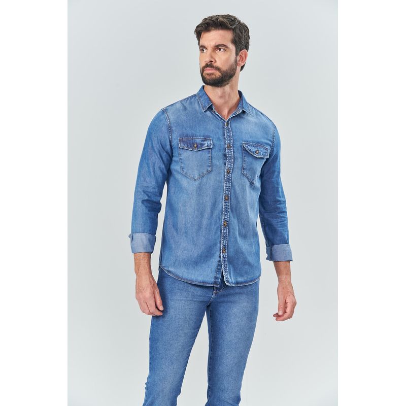 Camisa-Jeans-Pocket-Masculina-Acostamento