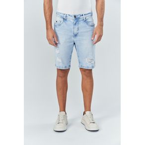 Bermuda-Jeans-Destroyed-Masculina-Acostamento Bermuda-Jeans-Destroyed-Masculina-Acostamento
