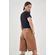 Bermuda-PU-Texture-Feminina-Inblanche