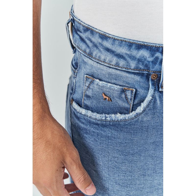 Bermuda-Jeans-Detalhe-Puido-Masculina-Acostamento