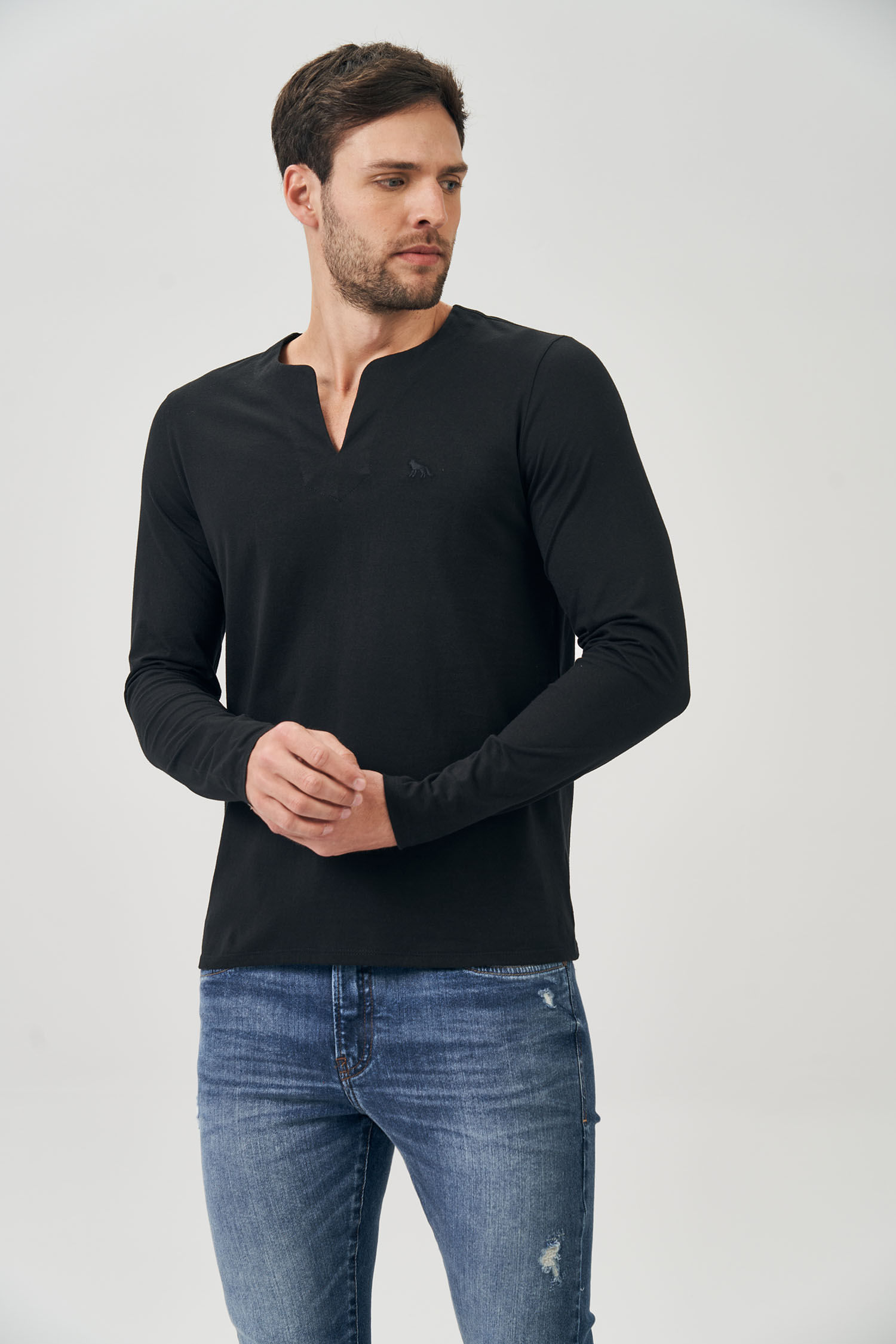 Bata Casual Masculina Acostamento