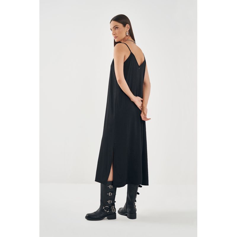 Vestido-Midi-Fluido-Com-Fenda-Feminino-Inblanche