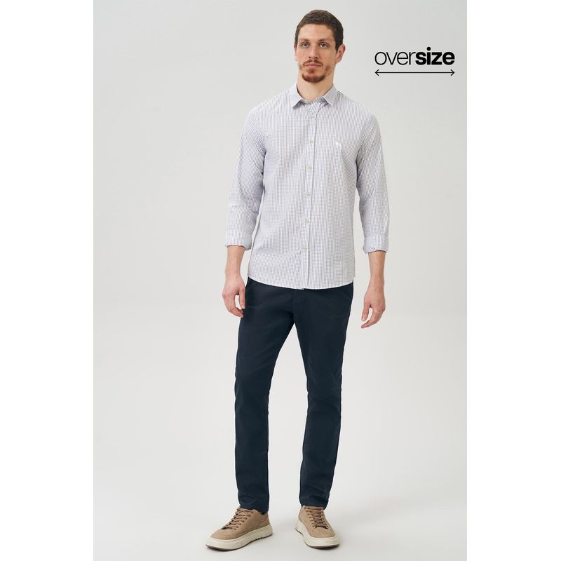Camisa-Xadrez-Sutil-Masculina-Oversize-Acostamento