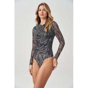 Body-Manga-Tule-Feminina-Acostamento Body-Manga-Tule-Feminina-Acostamento