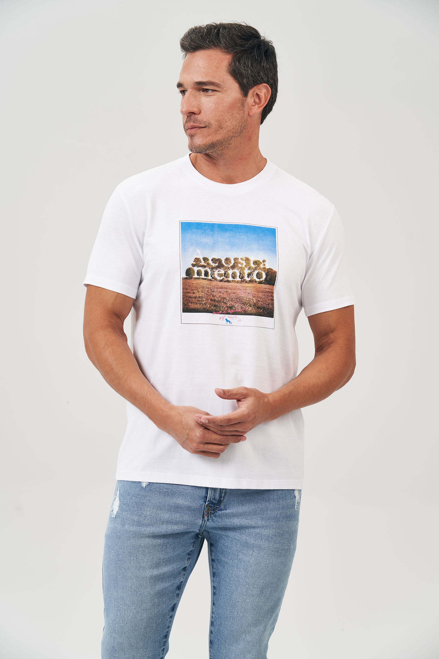 Camiseta Campo Masculina Acostamento