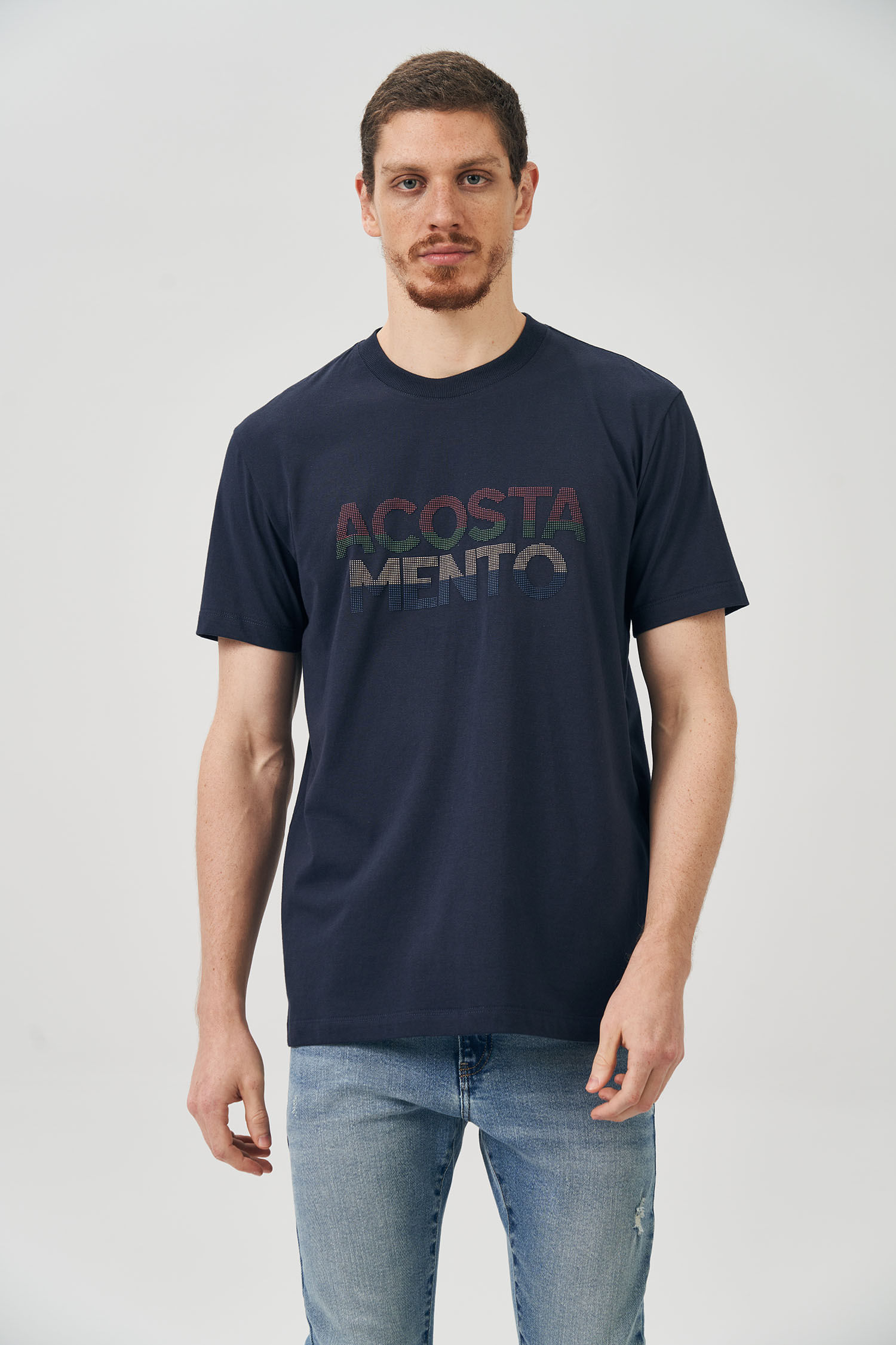 Camiseta Touch Color Masculina Acostamento
