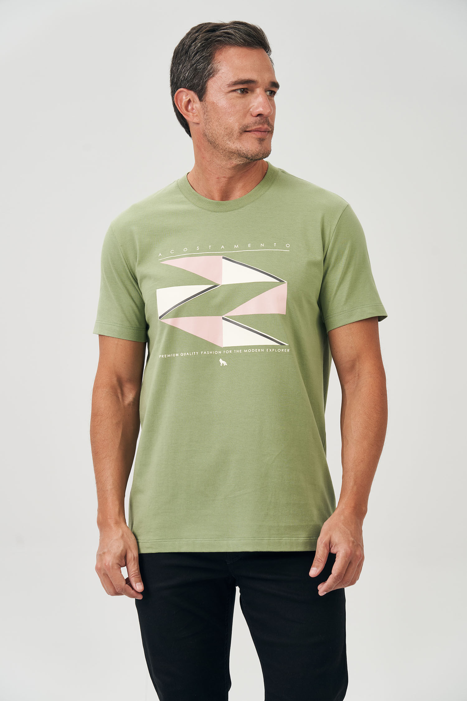 Camiseta Formas Masculina Acostamento