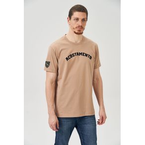 Camiseta-Emblema-Manga-Masculina-Acostamento Camiseta-Emblema-Manga-Masculina-Acostamento