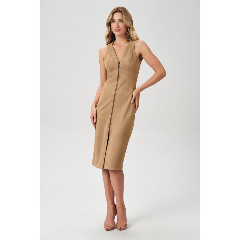 Vestido-Suede-Ziper-Feminino-Acostamento