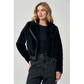 Jaqueta-Teddy-Recorte-PU-Feminina-Acostamento Jaqueta-Teddy-Recorte-PU-Feminina-Acostamento