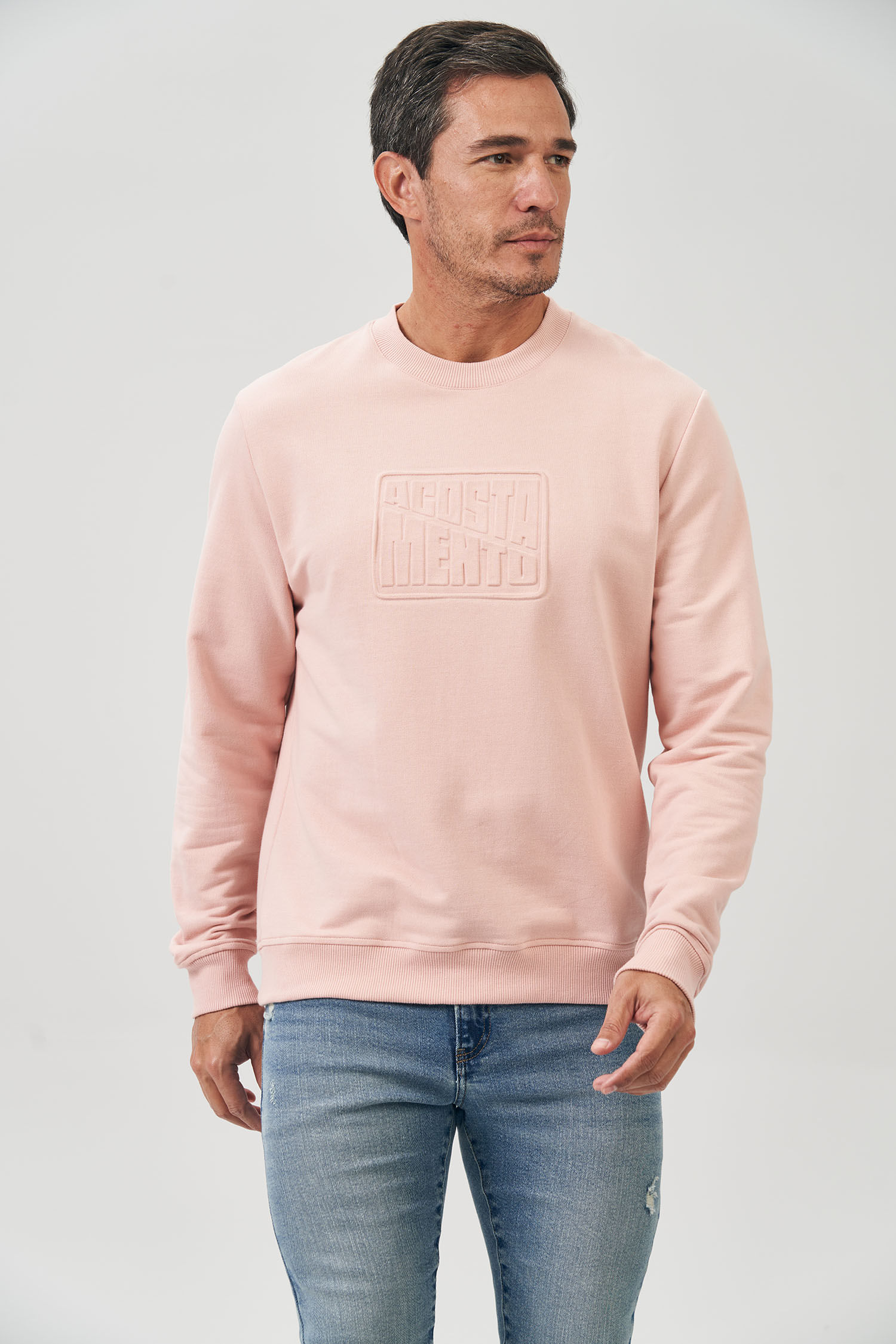 Blusão Moletom Embossing Masculino Acostamento