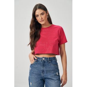 T-Shirt-Cropped-Brilho-Feminina-Acostamento