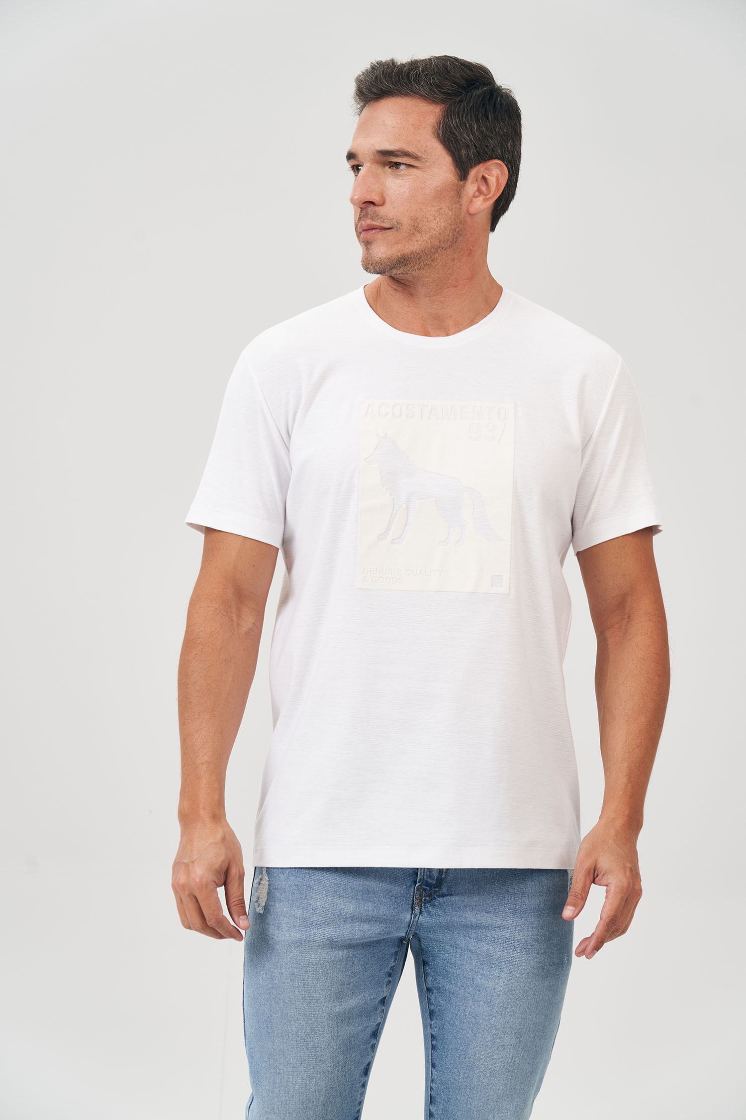 Camiseta Malha Drive Masculina Acostamento