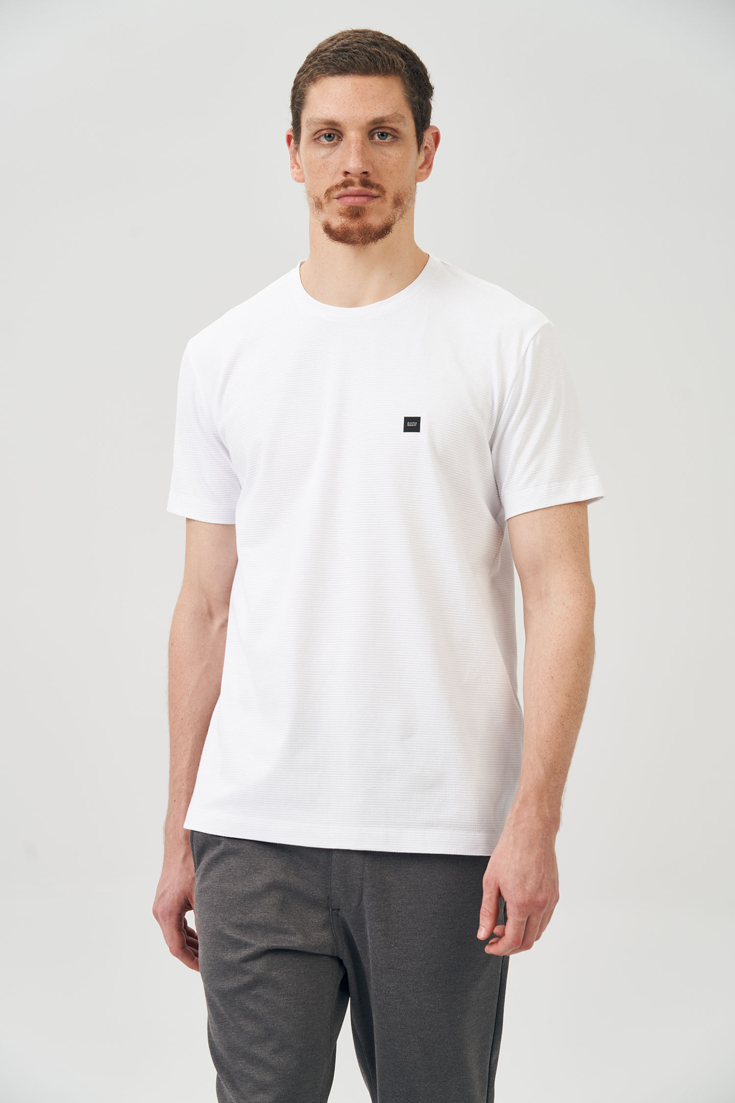 Camiseta Malha Square Basic Masculina Acostamento