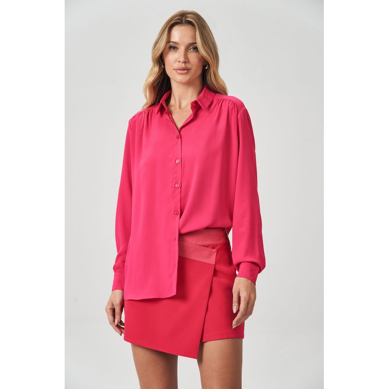 Camisa-Drape-Local-Feminina-Acostamento