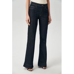 Calca-Jeans-Flare-Com-Costura-Aparente-Feminina-Acostamento Calca-Jeans-Flare-Com-Costura-Aparente-Feminina-Acostamento