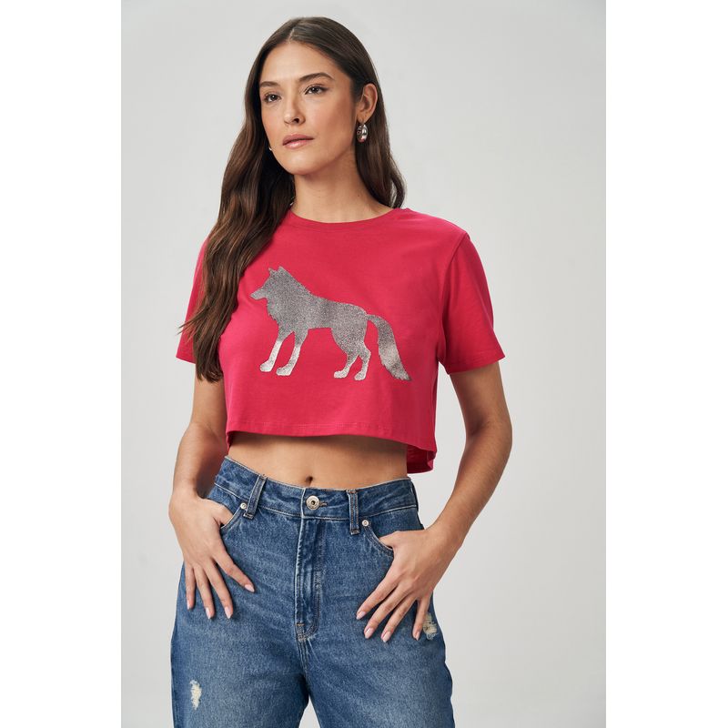 T-Shirt-Cropped-Wolf-Shiny-Feminina-Acostamento