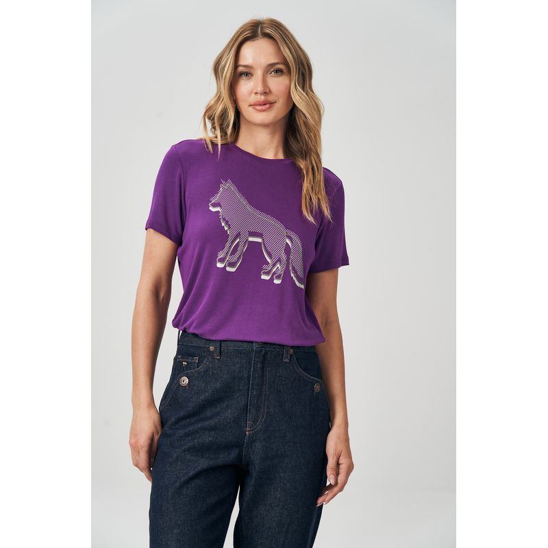 T-Shirt-Wolf-Forms-Feminina-Acostamento