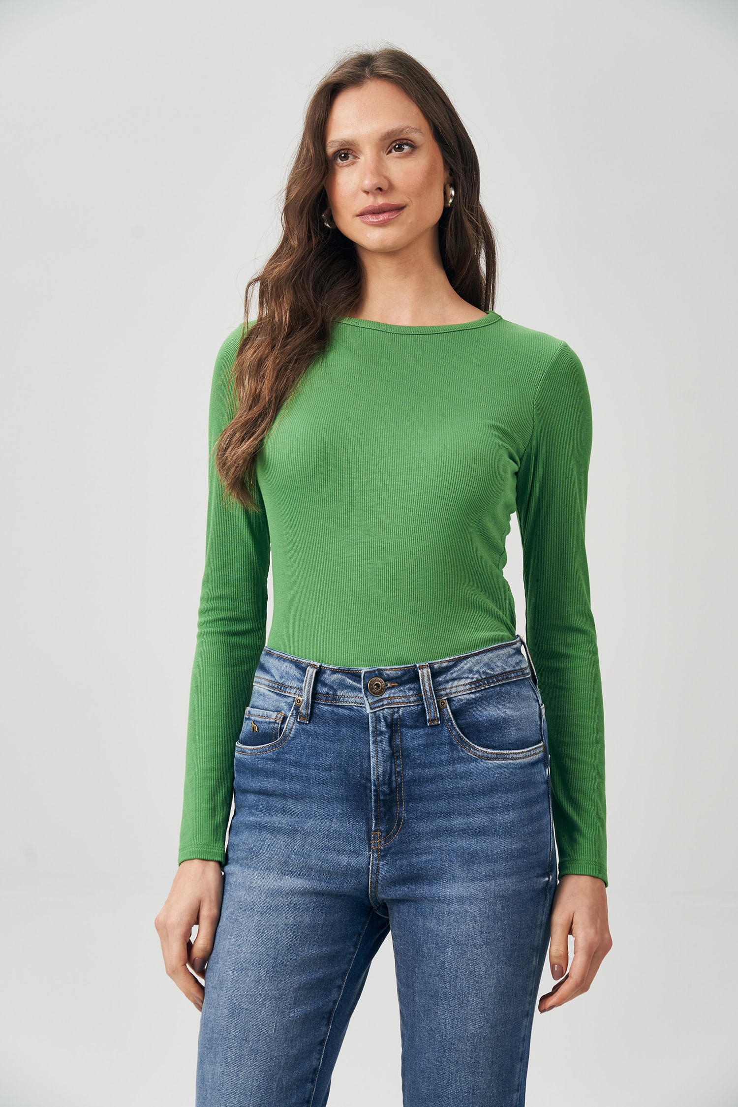 Blusa Gola Canoa Feminina Acostamento
