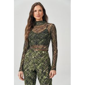Blusa-Print-On-Tule-Feminina-Acostamento Blusa-Print-On-Tule-Feminina-Acostamento